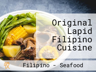 Original Lapid Filipino Cuisine