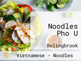 Noodles Pho U