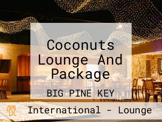 Coconuts Lounge And Package