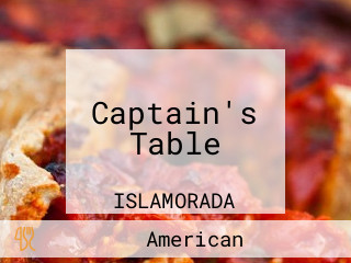 Captain's Table