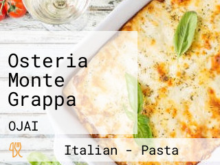 Osteria Monte Grappa