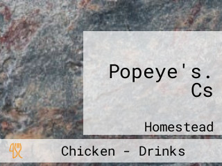 Popeye's. Cs