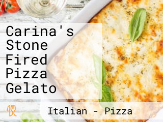 Carina's Stone Fired Pizza Gelato