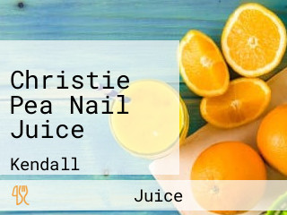 Christie Pea Nail Juice