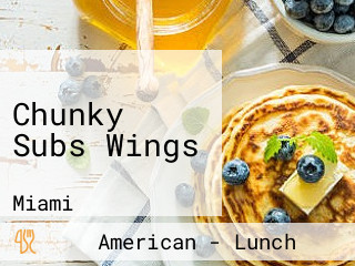 Chunky Subs Wings