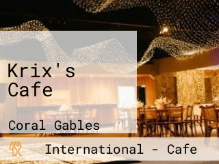 Krix's Cafe