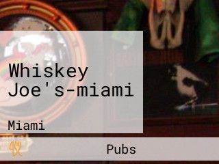 Whiskey Joe's-miami