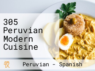 305 Peruvian Modern Cuisine