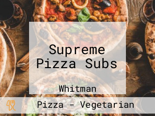 Supreme Pizza Subs