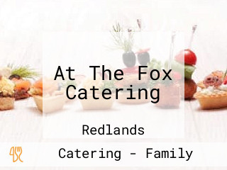 At The Fox Catering