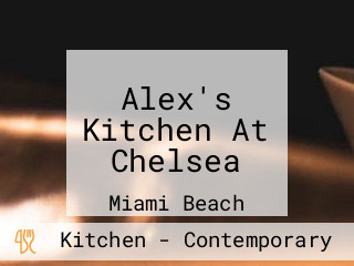 Alex's Kitchen At Chelsea