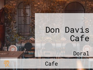 Don Davis Cafe