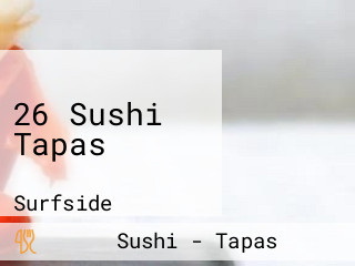 26 Sushi Tapas