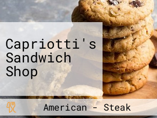 Capriotti's Sandwich Shop