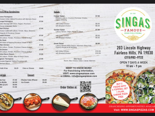 Singas Famous Pizza