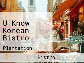 U Know Korean Bistro