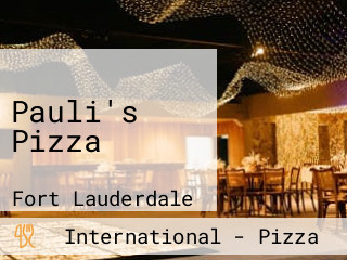 Pauli's Pizza