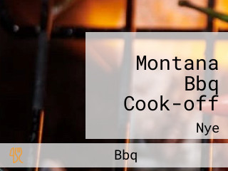 Montana Bbq Cook-off