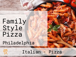 Family Style Pizza