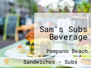 Sam's Subs Beverage