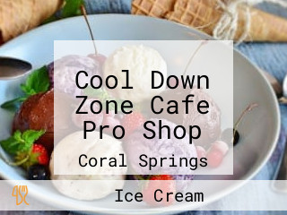 Cool Down Zone Cafe Pro Shop