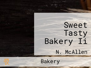 Sweet Tasty Bakery Ii