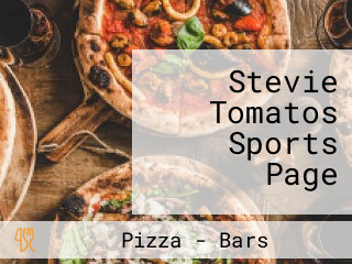 Stevie Tomatos Sports Page