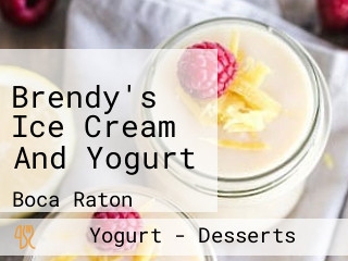 Brendy's Ice Cream And Yogurt