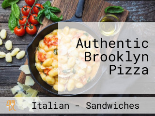 Authentic Brooklyn Pizza