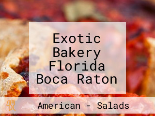 Exotic Bakery Florida Boca Raton West Palm Beach