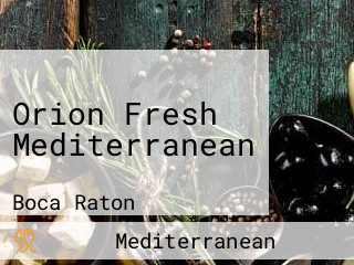 Orion Fresh Mediterranean