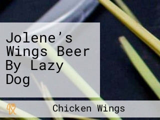 Jolene’s Wings Beer By Lazy Dog