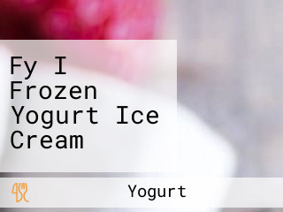 Fy I Frozen Yogurt Ice Cream