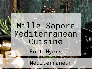 Mille Sapore Mediterranean Cuisine