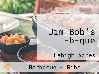 Jim Bob's -b-que