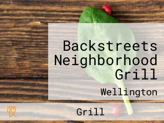 Backstreets Neighborhood Grill