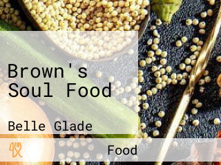 Brown's Soul Food