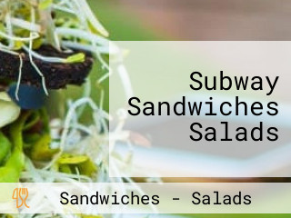 Subway Sandwiches Salads