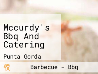 Mccurdy's Bbq And Catering