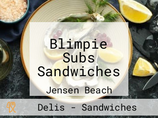 Blimpie Subs Sandwiches