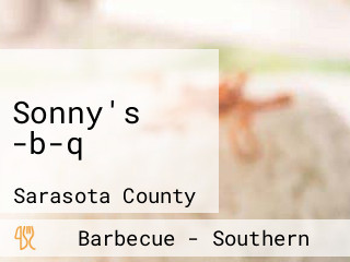 Sonny's -b-q