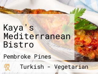 Kaya's Mediterranean Bistro