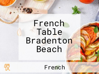 French Table Bradenton Beach