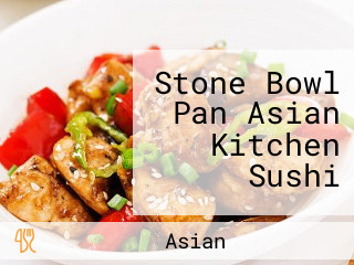 Stone Bowl Pan Asian Kitchen Sushi