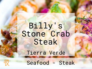 Billy's Stone Crab Steak