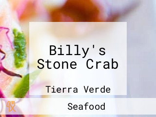 Billy's Stone Crab