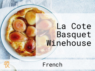 La Cote Basquet Winehouse