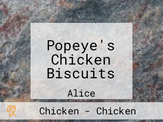 Popeye's Chicken Biscuits