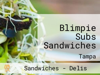 Blimpie Subs Sandwiches