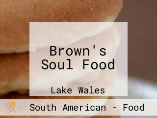 Brown's Soul Food